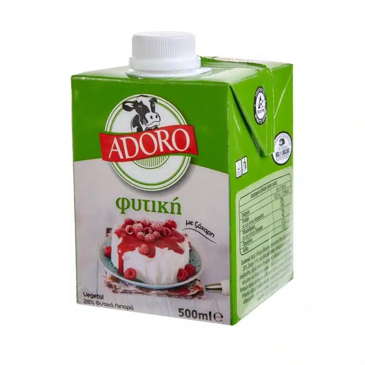 Pflanzencremé (500ml) Adoro von Adoro bei Araxxon - Hochwertiges griechisches Produkt. Pflanzencremé (500ml) Adoro από Adoro στο Araxxon - Αυθεντικό ελληνικό προϊόν.